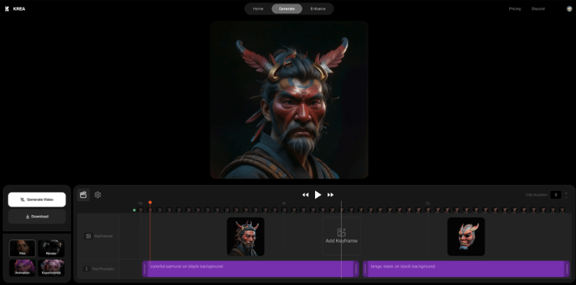 Krea Video AI視頻生成工具.png