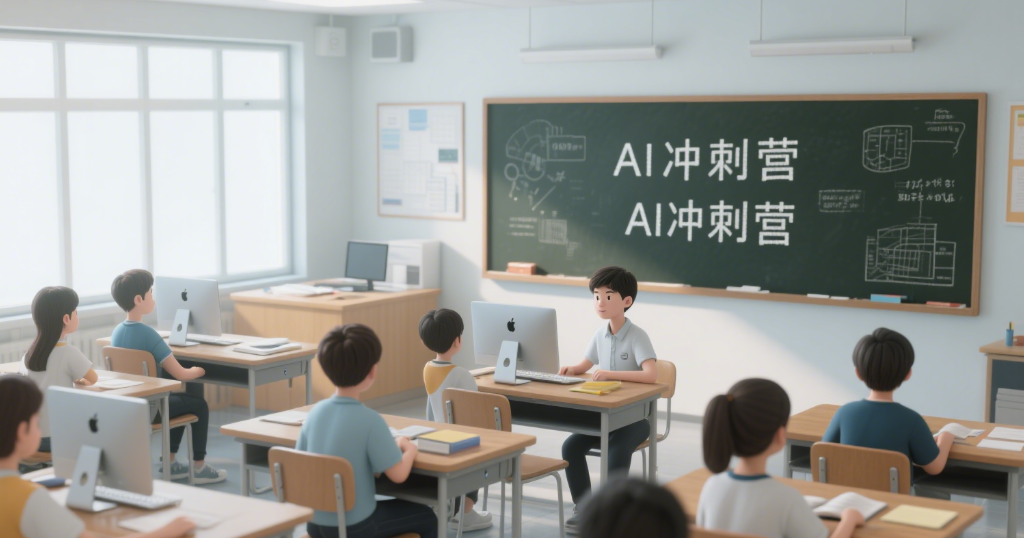 AI 沖刺營” 定制專屬路徑，能否成為教育提分新神器？