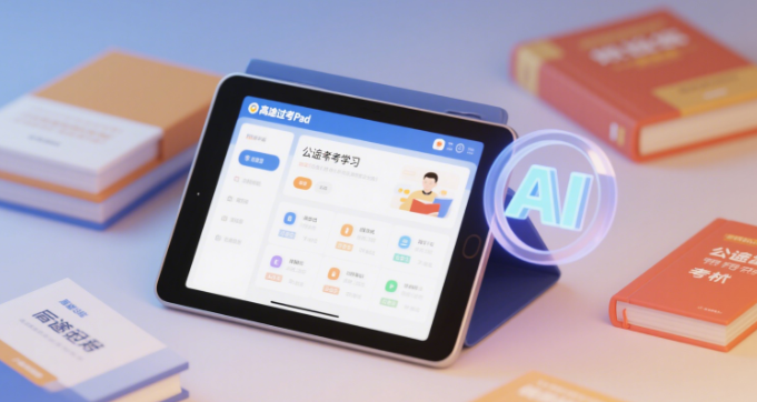 高途過(guò)考 Pad：AI 大模型賦能，構(gòu)建公考學(xué)習(xí)新閉環(huán)